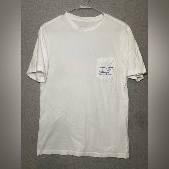 Vineyard Vines Men Short Sleeve Pocket Crew Neck Tee T-Shirt "FLAG SAILS" XS - Picture 2 of 9